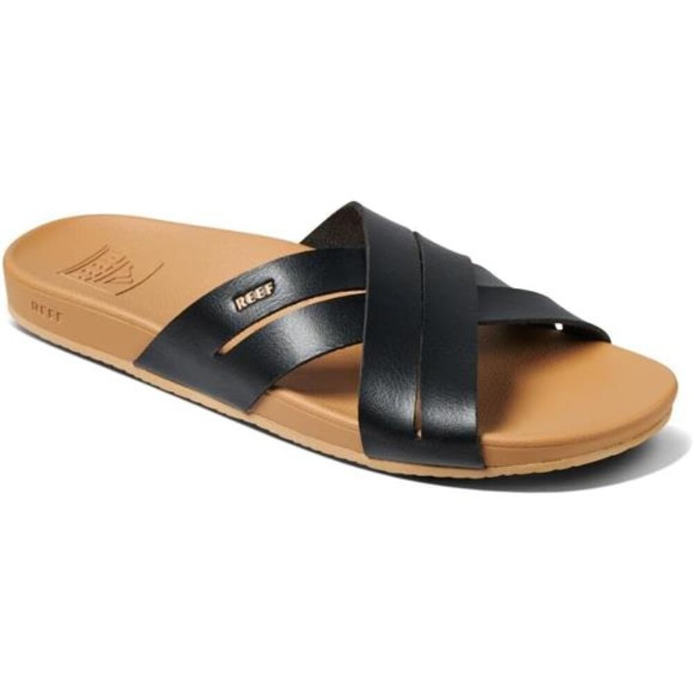 REEF Cushion Spring Bloom Women's Fashion Slide Sandal, Ultra Soft Cushion